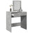 Dressing Table With Mirror 73X46.5X120 Cm