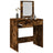 Dressing Table With Mirror 73X46.5X120 Cm