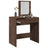 Dressing Table With Mirror 73X46.5X120 Cm