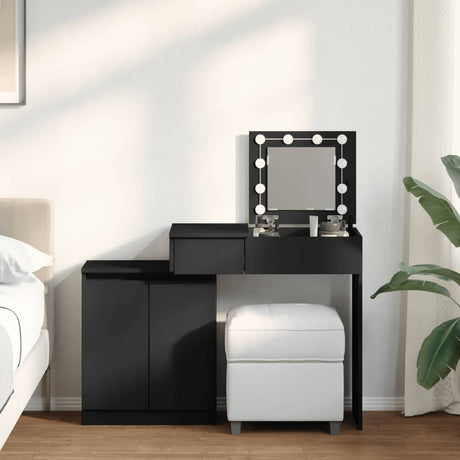 Dressing Table With Led 115X37X110.5 Cm