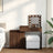 Dressing Table With Led 115X37X110.5 Cm