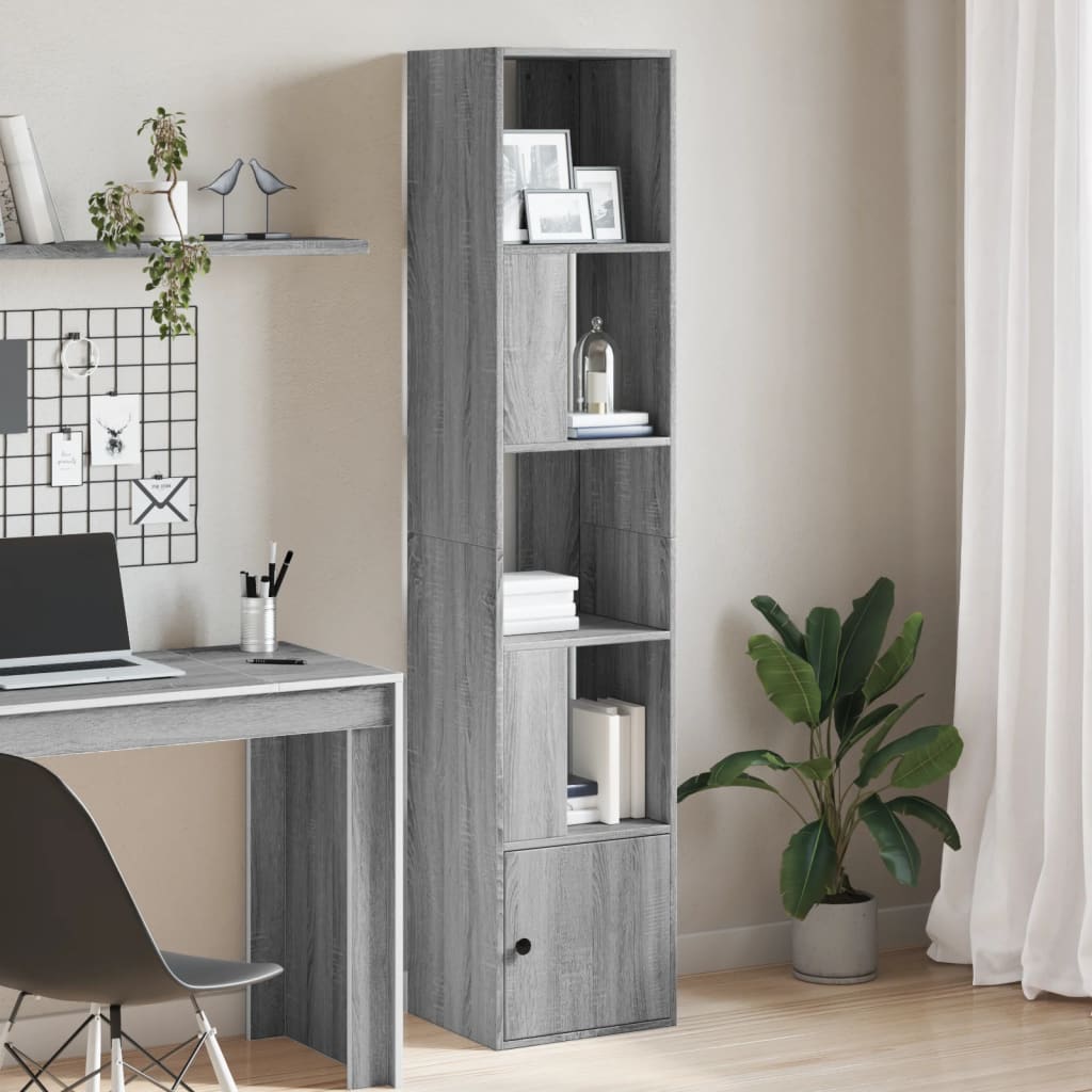 Bookcase 70X36X189 Cm Engineered Wood