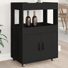 Bar Cart 60X39.5X89 Cm Engineered Wood