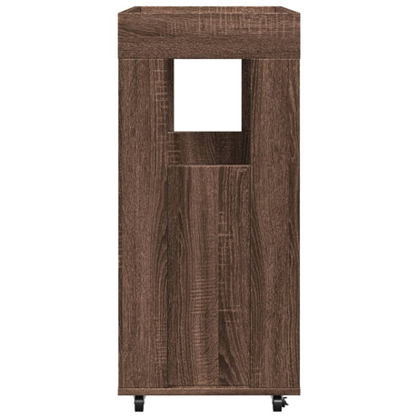 Bar Cart 60X39.5X89 Cm Engineered Wood