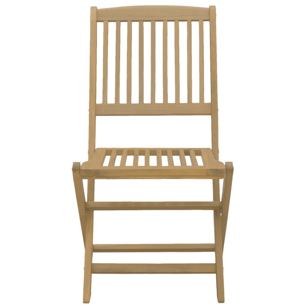 5 Piece Garden Dining Set Solid Wood Acacia