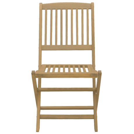 5 Piece Garden Dining Set Solid Wood Acacia