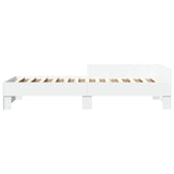 Bed Frame Without Mattress Single Engineered Wood
