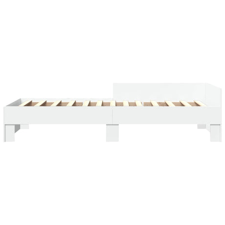 Bed Frame Without Mattress Single Engineered Wood