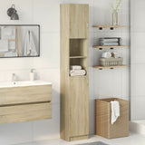 Bathroom Cabinet 32X25.5X190 Cm Engineered Wood