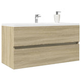 Sink Cabinet Sonoma Oak 90X38.5X45 Cm Engineered Wood