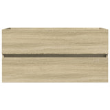 Sink Cabinet Sonoma Oak 90X38.5X45 Cm Engineered Wood