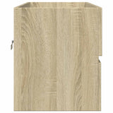 Sink Cabinet Sonoma Oak 90X38.5X45 Cm Engineered Wood