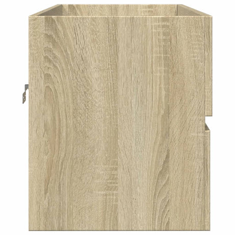 Sink Cabinet Sonoma Oak 90X38.5X45 Cm Engineered Wood