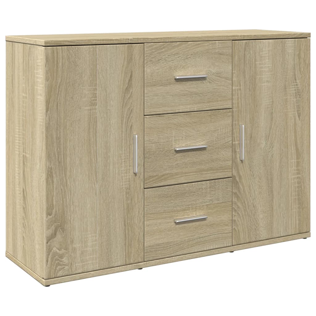Sideboard Sonoma Oak 90.5X29.5X65 Cm Engineered Wood