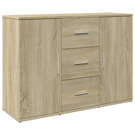 Sideboard Sonoma Oak 90.5X29.5X65 Cm Engineered Wood