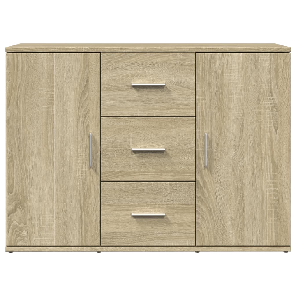 Sideboard Sonoma Oak 90.5X29.5X65 Cm Engineered Wood