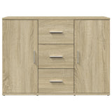Sideboard Sonoma Oak 90.5X29.5X65 Cm Engineered Wood
