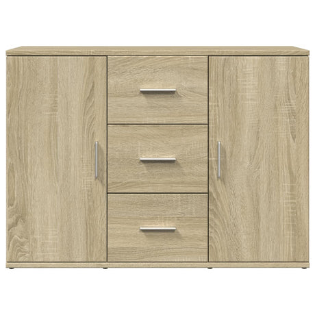 Sideboard Sonoma Oak 90.5X29.5X65 Cm Engineered Wood