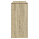 Sideboard Sonoma Oak 90.5X29.5X65 Cm Engineered Wood