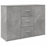 Sideboard Concerte Grey 90.5X29.5X65 Cm Engineered Wood