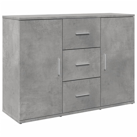 Sideboard Concerte Grey 90.5X29.5X65 Cm Engineered Wood