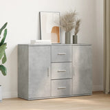 Sideboard Concerte Grey 90.5X29.5X65 Cm Engineered Wood