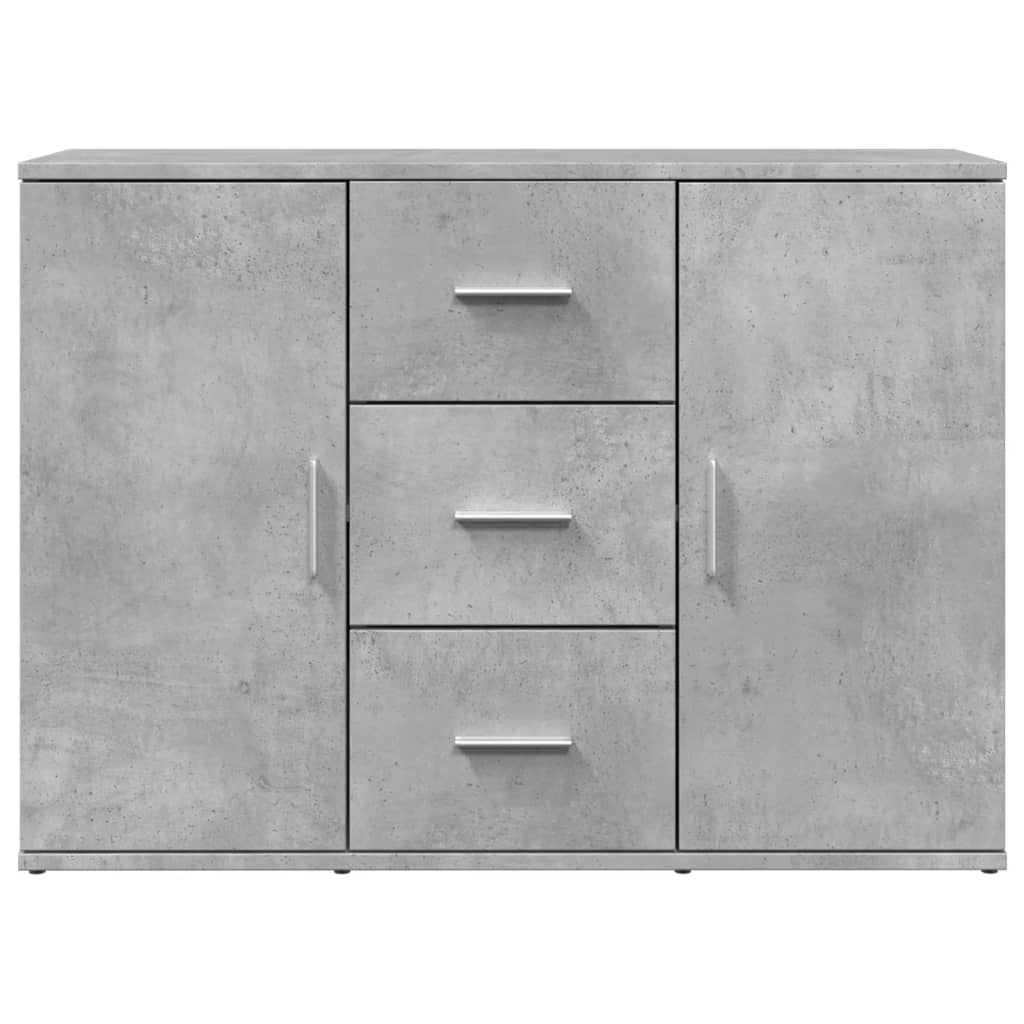 Sideboard Concerte Grey 90.5X29.5X65 Cm Engineered Wood