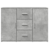 Sideboard Concerte Grey 90.5X29.5X65 Cm Engineered Wood