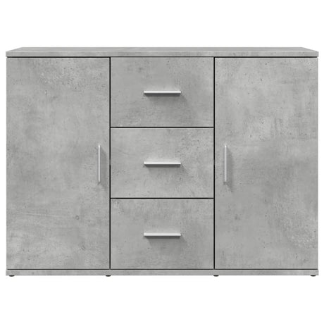 Sideboard Concerte Grey 90.5X29.5X65 Cm Engineered Wood