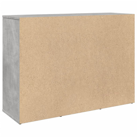 Sideboard Concerte Grey 90.5X29.5X65 Cm Engineered Wood
