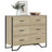 Chest Of Drawers 91X35.5X74.5 Cm Engineered Wood