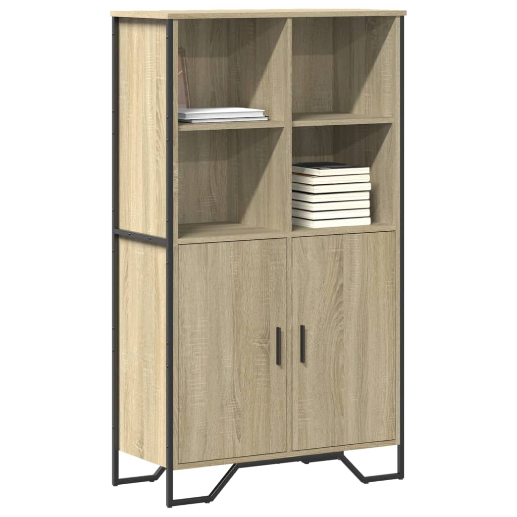 Highboard 79.5X35.5X137.5 Cm Engineered Wood