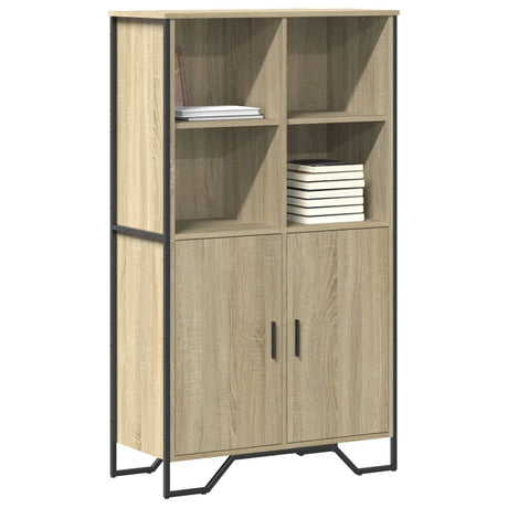 Highboard 79.5X35.5X137.5 Cm Engineered Wood
