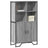 Highboard 79.5X35.5X137.5 Cm Engineered Wood
