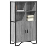 Highboard 79.5X35.5X137.5 Cm Engineered Wood