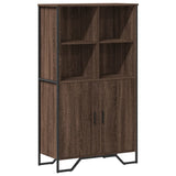 Highboard 79.5X35.5X137.5 Cm Engineered Wood