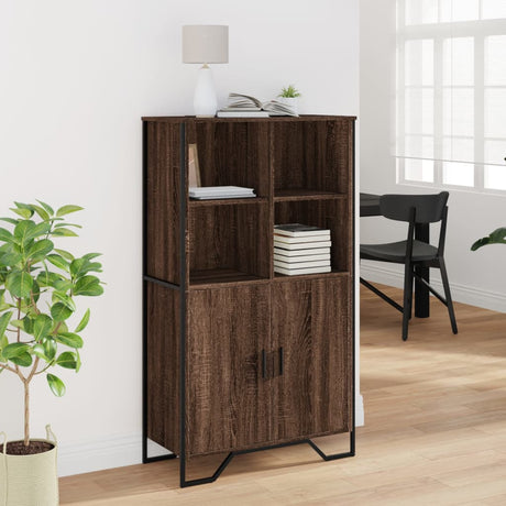 Highboard 79.5X35.5X137.5 Cm Engineered Wood
