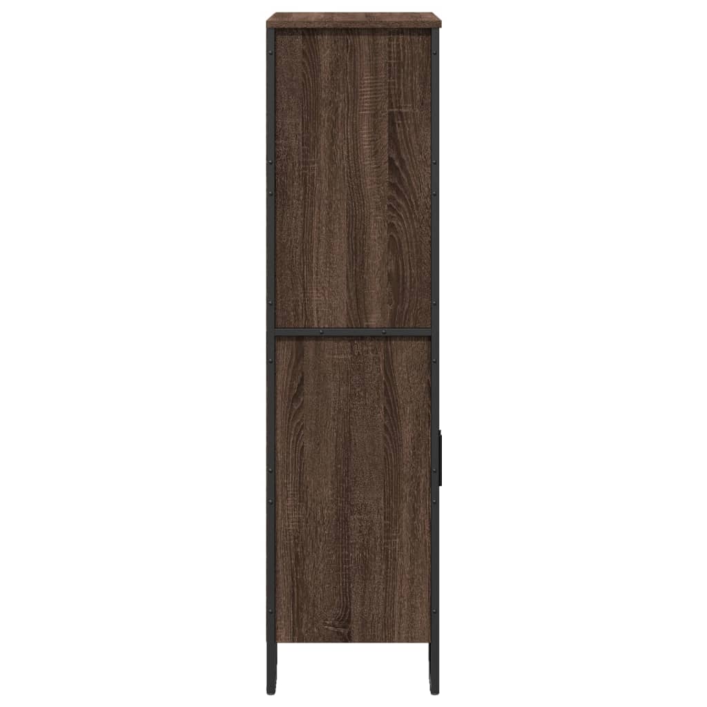 Highboard 79.5X35.5X137.5 Cm Engineered Wood