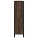 Highboard 79.5X35.5X137.5 Cm Engineered Wood