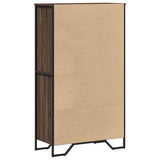 Highboard 79.5X35.5X137.5 Cm Engineered Wood