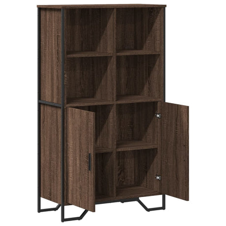 Highboard 79.5X35.5X137.5 Cm Engineered Wood