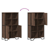 Highboard 79.5X35.5X137.5 Cm Engineered Wood