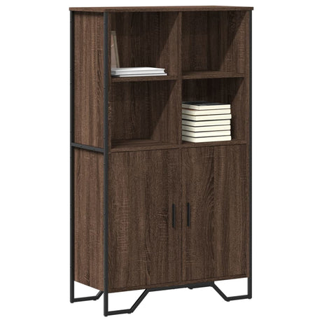 Highboard 79.5X35.5X137.5 Cm Engineered Wood