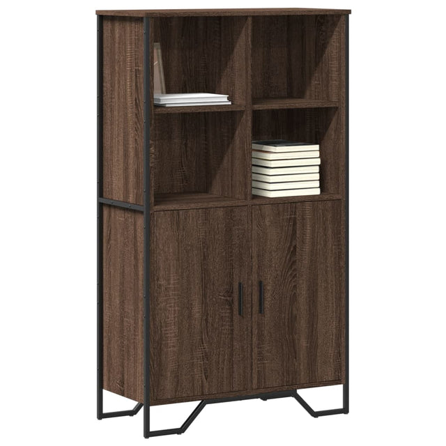 Highboard 79.5X35.5X137.5 Cm Engineered Wood