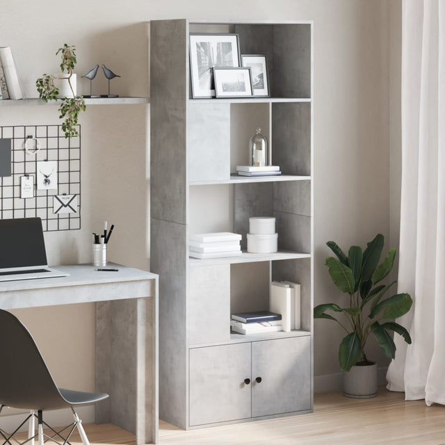 Bookcase 70X36X189 Cm Engineered Wood
