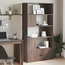 Bookcase 70X36X189 Cm Engineered Wood