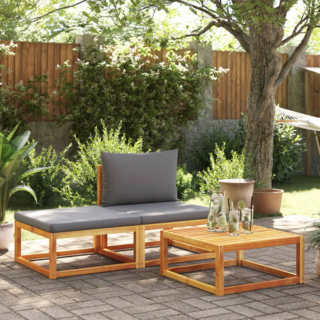 Garden 65X65X29 Cm Solid Wood Acacia