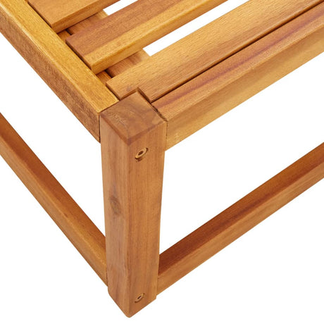 Garden 65X65X29 Cm Solid Wood Acacia