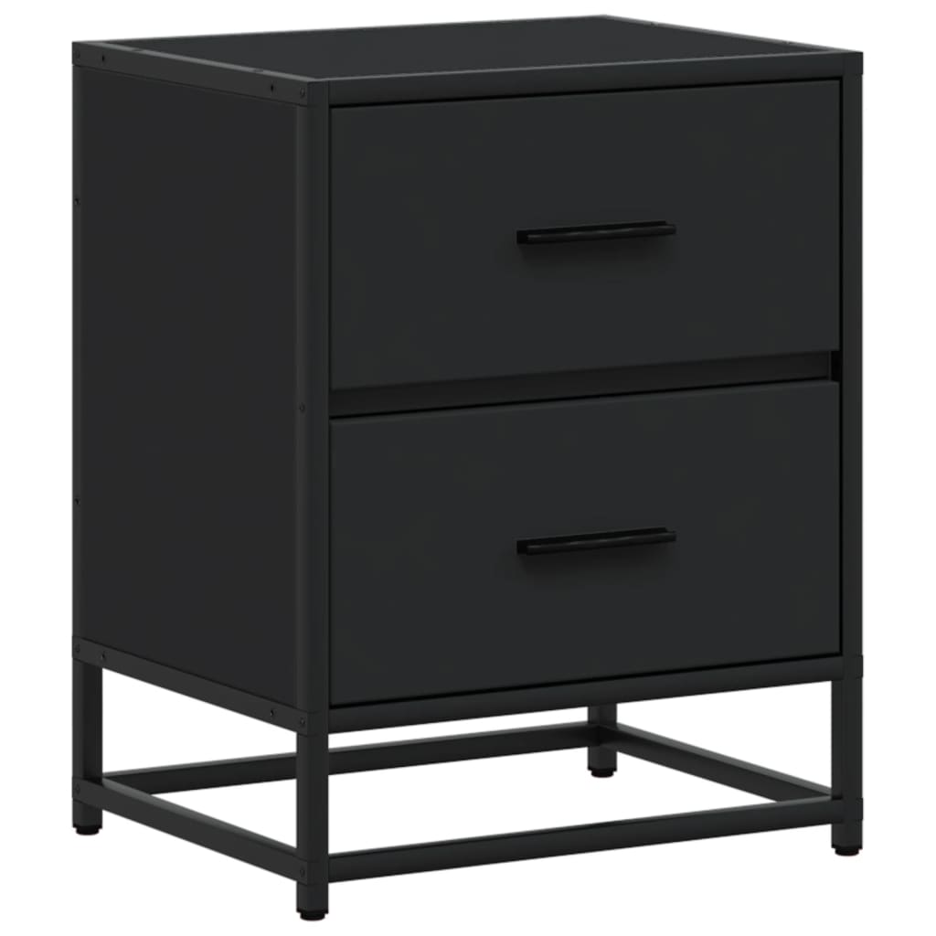 Bedside Cabinet 40X31X50 Cm Engineered Wood