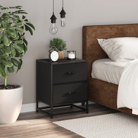 Bedside Cabinet 40X31X50 Cm Engineered Wood